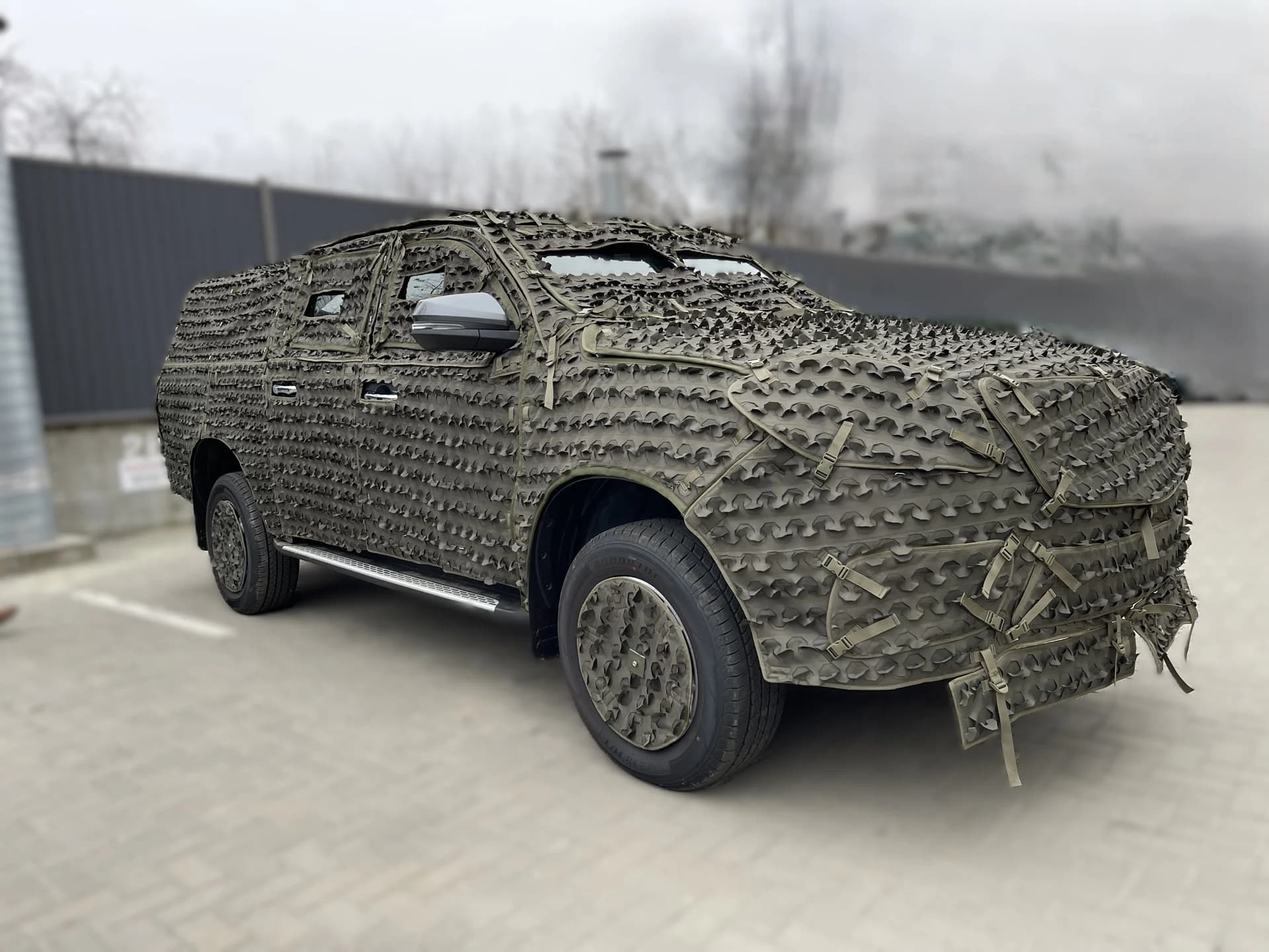 JAC T6 із маскувальним покриттям